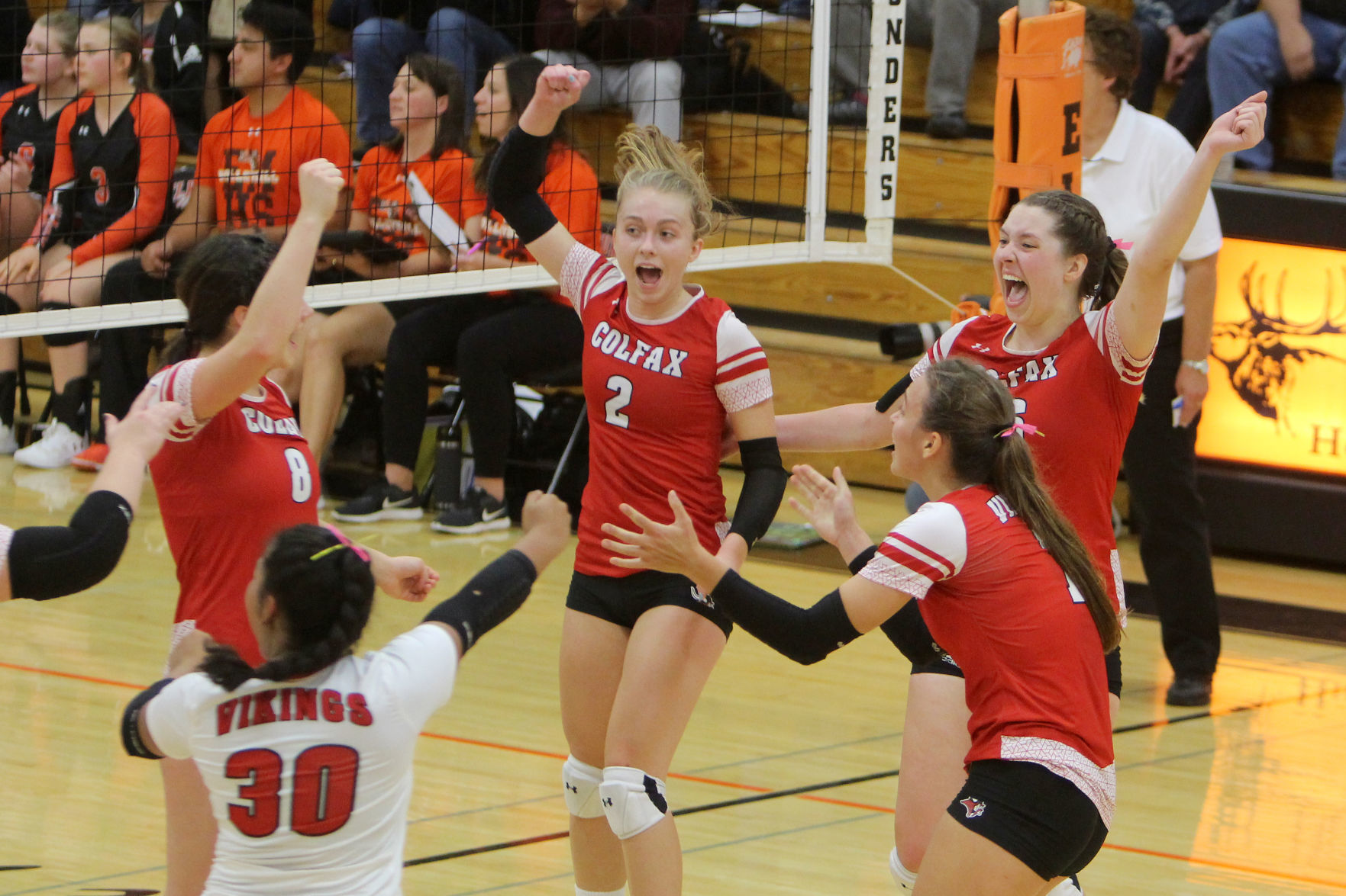 Colfax at Elk Mound volleyball 10-17-19